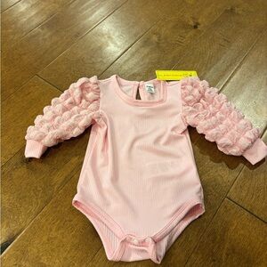 Shein girls one piece new with tags size 3-6 months